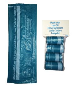 100% Recyclable Bio-Hybrid Thermoplastic and Polyethylene Carbon Reduced Eco-Friendly Pet Waste Bags from Renewable Thermoplastic Starch - Dispenser a