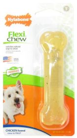 Nylabone Flexi Chew Dog Bone - Chicken FlavorU77816