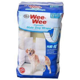 Four Paws Wee Wee Disposable Male Dog WrapsFF97227