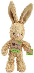 Spunky Pup Organic Cotton Bunny Dog Toy -Small