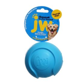 JW Pet iSqueak Bouncing Baseball Rubber Dog ToyJW40037