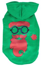 Pet Life LED Lighting Cool Santa Shades Hooded Sweater Pet Costume (Size: X-Small - (FBP9GNXS))