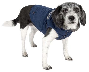 Touchdog Waggin Swag Reversible Insulated Pet Coat (Size: Medium - (JKTD9BLMD))