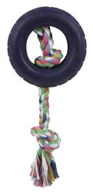 Rubberized Pet Chew Rope And Tire (SKU: DT1BK)