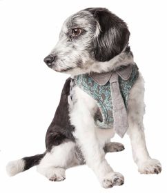 Pet Life 'Fidomite' Mesh Reversible And Breathable Adjustable Dog Harness W/ Designer Neck Tie (Size: Small)