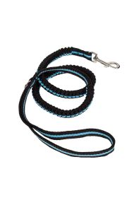 Pet Life Retract-A-Wag Shock Absorption Stitched Durable Dog Leash (Color: Blue)