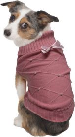 Fashion Pet Flirty Pearl Dog Sweater Pink (Default: Default)