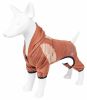 Pet Life Active 'Fur-Breeze' Heathered Performance 4-Way Stretch Two-Toned Full Bodied Hoodie