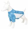 Pet Life Active 'Warf Speed' Heathered Ultra-Stretch Sporty Performance Dog T-Shirt
