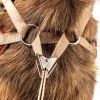 Pet Life Luxe 'Dapperbone' 2-In-1 Mesh Reversed Adjustable Dog Harness-Leash W/ Fashion Bowtie