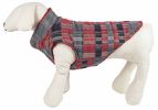 Pet Life 'Scotty' Tartan Classical Plaided Insulated Dog Coat Jacket