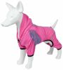 Pet Life Active 'Pawsterity' Heathered Performance 4-Way Stretch Two-Toned Full Bodied Hoodie