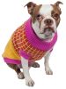 Lovable-Bark Heavy Knit Ribbed Fashion Pet Sweater