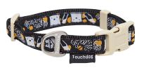 Touchdog 'Caliber' Designer Embroidered Fashion Pet Dog Leash And Collar Combination
